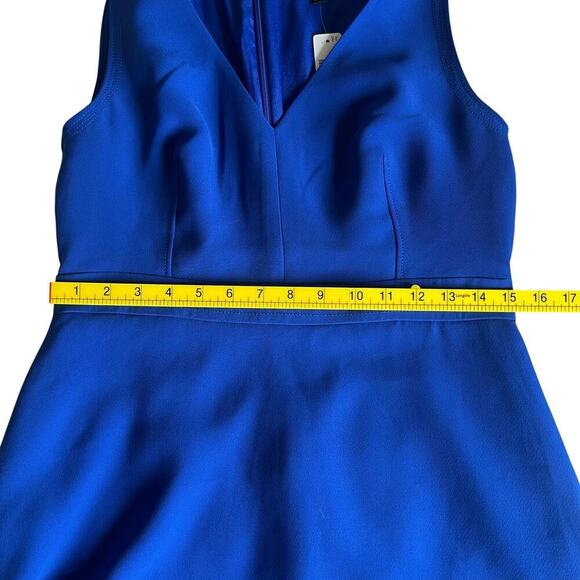 J.Crew Women’s Fit and Flare Cobalt Blue Dress Size 8 NWT - Picture 10 of 11
